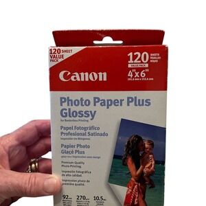 Canon Photo Paper Plus Glossy 120 Sheets‎ Premium Quality Glossy Finish